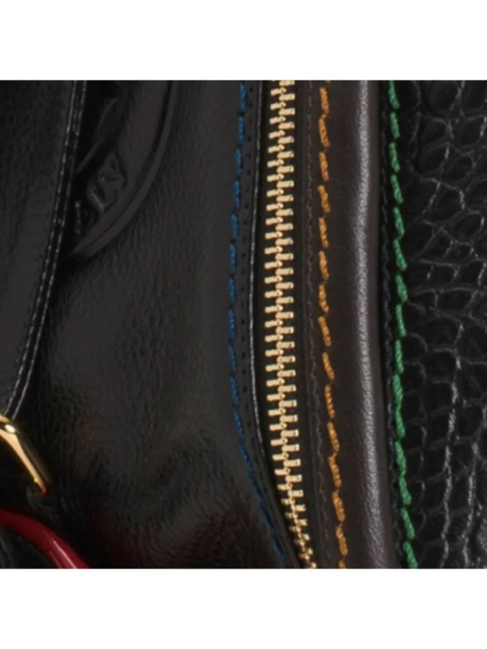 MARINO ORLANDI Made In Italy Leather Crocodile Sling Backpack